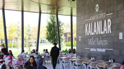 Aksaray Belediyesi, Kalanlar Millet Bahçesi ve Kafeterya’da kahvaltı hizmetinin başladığını