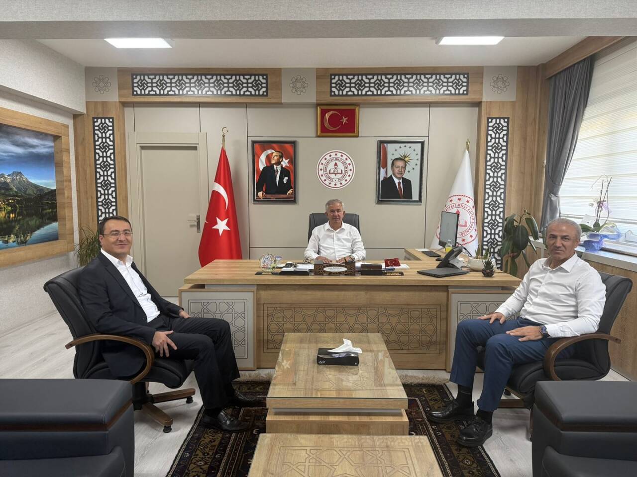 Eğitim-Bir-Sen Genel Başkan Yardımcısı Mesut Öner, Aksaray Memur-Sen ve Eğitim-Bir-Sen