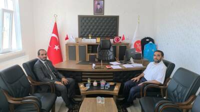 Eskil Müftüsü Seyit Böget, Sultanhanı İlçe Müftülüğü görevine yeni atanan
