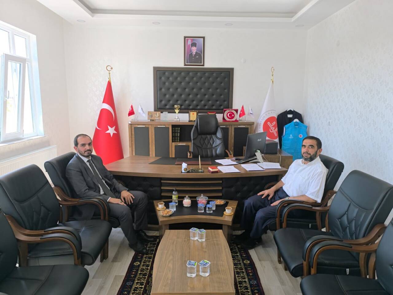 Eskil Müftüsü Seyit Böget, Sultanhanı İlçe Müftülüğü görevine yeni atanan