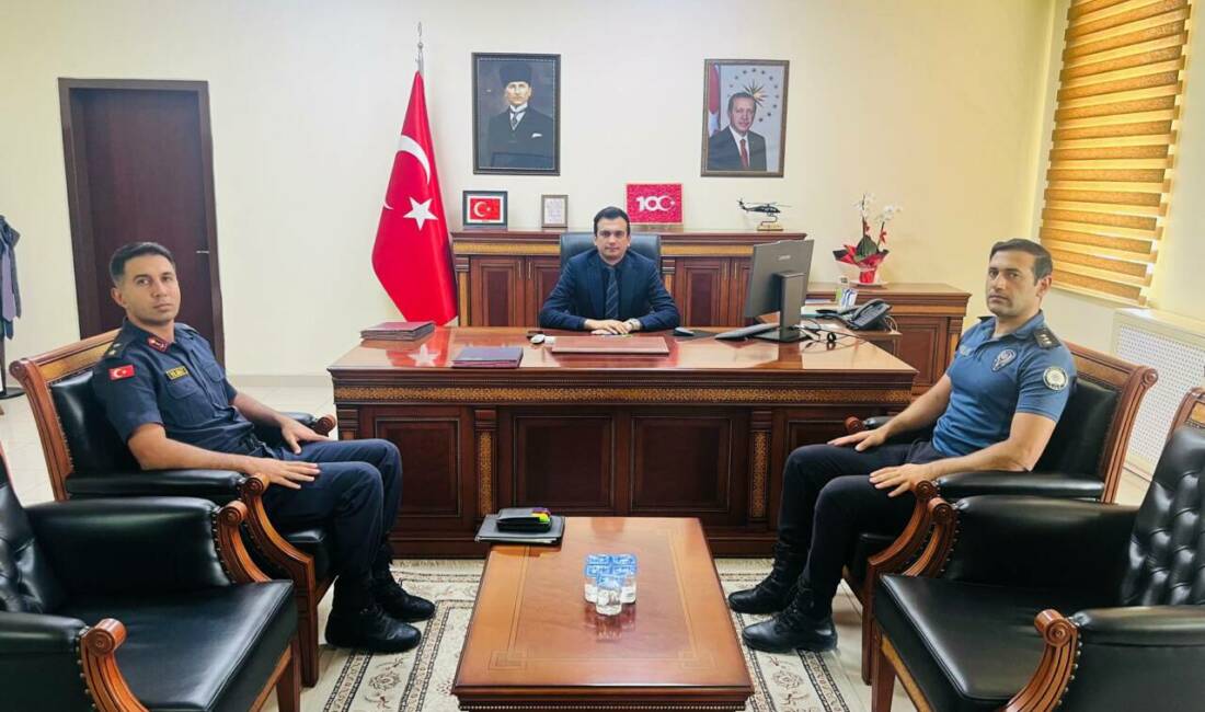 Eskil Kaymakamı Harun Uzar başkanlığında İlçe Asayiş ve Güvenlik Toplantısı