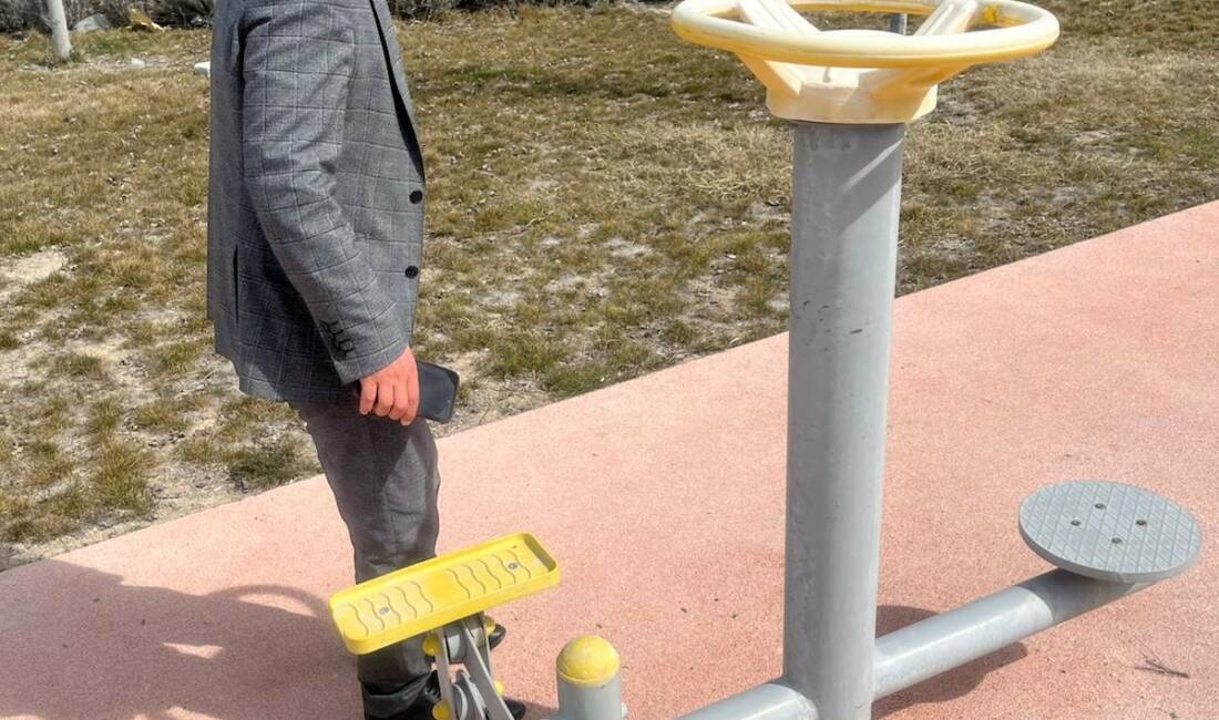 Eskil Belediyesi tarafından vatandaşların kullanımına sunulan park, bahçe ve umumi
