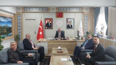 Aksaray Eğitim-İş Sendikası tarafından İl Milli Eğitim Müdürü Metin Alpaslan'a