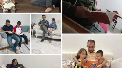 Eskil’de yeni eğitim öğretim yılıyla birlikte, ailelerin çocuklarla birlikte okuma