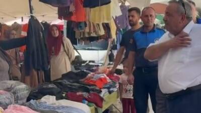 Gülağaç Belediye Başkanı Doğan Başbuğ, ilçenin en yoğun alışveriş noktalarından