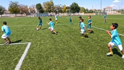 Sultanhanı Gençlik Spor İlçe Müdürlüğü, futbol turnuvası organize etti. 10-11