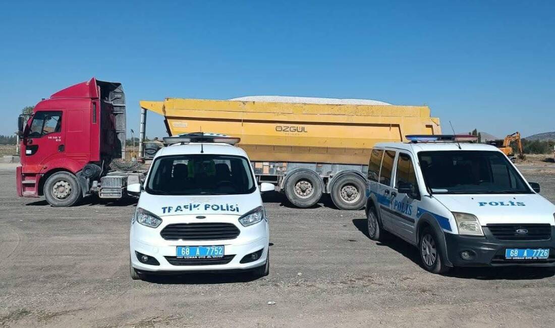 Emniyet, yasal sınırı aşan tonajlı araçlara sıfır tolerans gösterileceğini, trafiğe