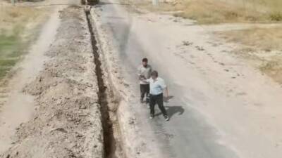 Gülağaç-Güzelyurt yolu trafiğe kapatıldı ve sürücüler için alternatif geçiş