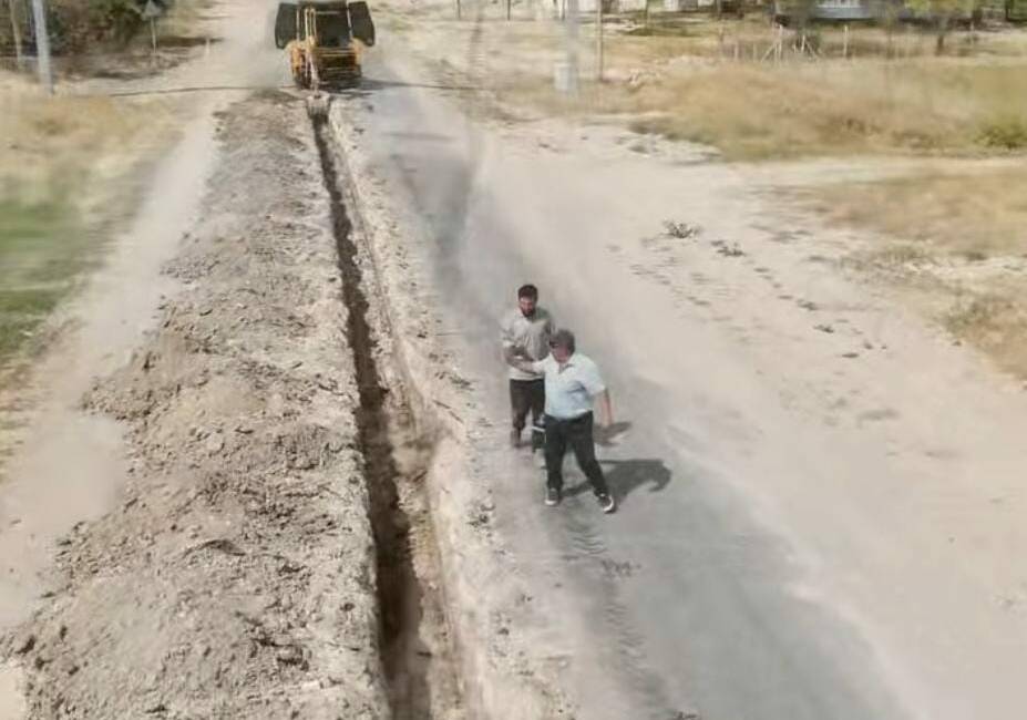 Gülağaç-Güzelyurt yolu trafiğe kapatıldı ve sürücüler için alternatif geçiş