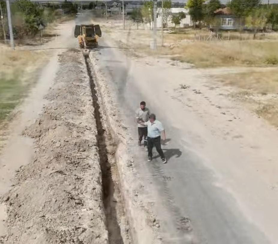 Gülağaç-Güzelyurt yolu trafiğe kapatıldı ve sürücüler için alternatif geçiş