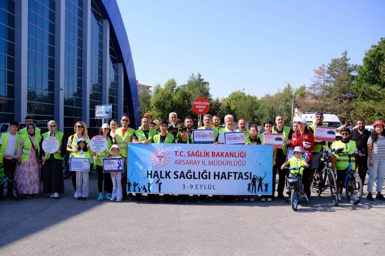 3-9 Eylül Halk Sağlığı Haftası kapsamında toplum sağlığını korumak ve