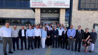Aksaray’da 3-9 Eylül Halk Sağlığı Haftası dolayısıyla “Sağlıklı Hayat Merkezleri