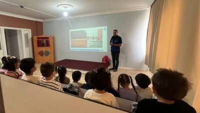 Aksaray AFAD eğitmenleri tarafından Hezarfen Kreş ve Gündüz Bakımevi personeli