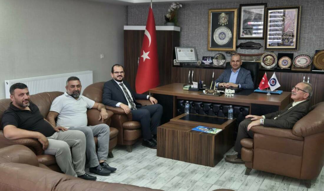 Aksaray Ticaret İl Müdürü Ünal Aksoy ve Müdür Yardımcısı Ramazan