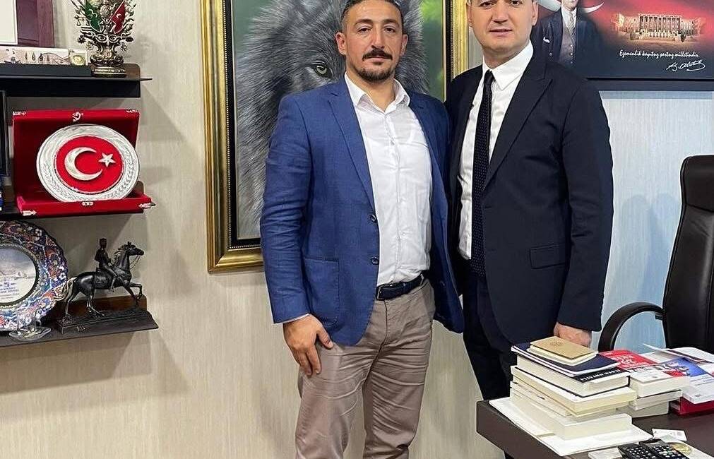 Milletvekili Turan Yaldır, Veteriner Hekim Melikşah Yıldız’ın İYİ Parti Aksaray
