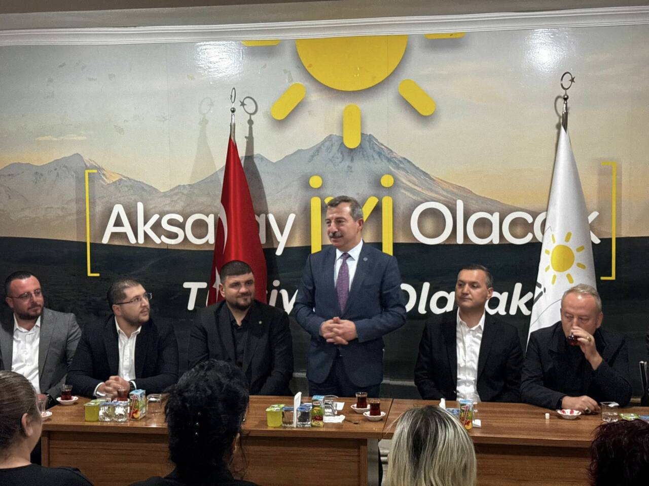 İYİ Parti Aksaray İl Başkanlığı, önemli bir toplantıya ev sahipliği