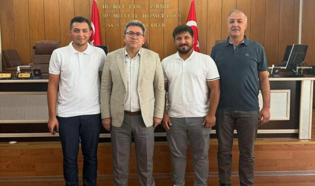 Sultanhanı Spor Kulübü temsilcileiri ve Hasandağ Spor Kulübü temsilcileri