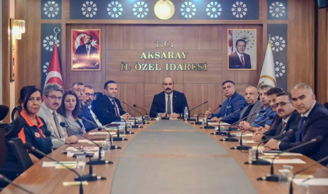Aksaray’da İl Mahalli Çevre Kurulu Toplantısı, Vali Yardımcısı ve Genel