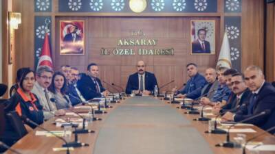 Aksaray’da İl Mahalli Çevre Kurulu Toplantısı, Vali Yardımcısı ve Genel