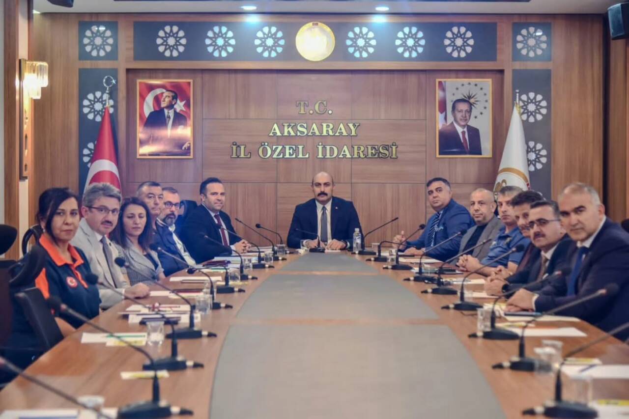 Aksaray’da İl Mahalli Çevre Kurulu Toplantısı, Vali Yardımcısı ve Genel