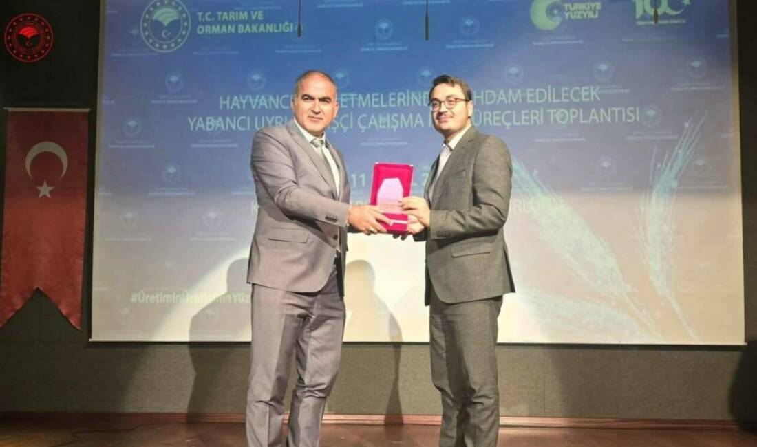 Kırıkkale İl Tarım ve Orman Müdürlüğü ev sahipliğinde bir toplantı