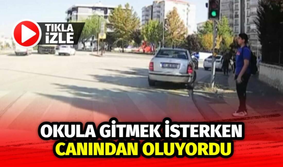 Ankara’nın Sincan ilçesinde kontrolden çıkan otomobil okul duvarına çarptı. Kaza