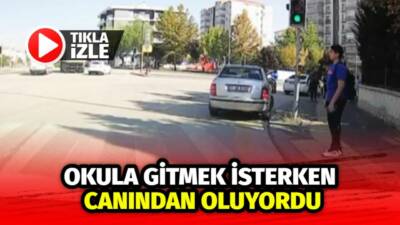 Ankara’nın Sincan ilçesinde kontrolden çıkan otomobil okul duvarına çarptı. Kaza
