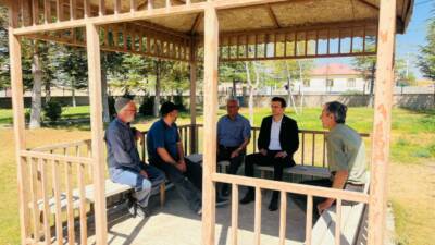 Eskil Kaymakamı Harun Uzar, İlçe Özel İdare Müdürü Salih Yıldırım