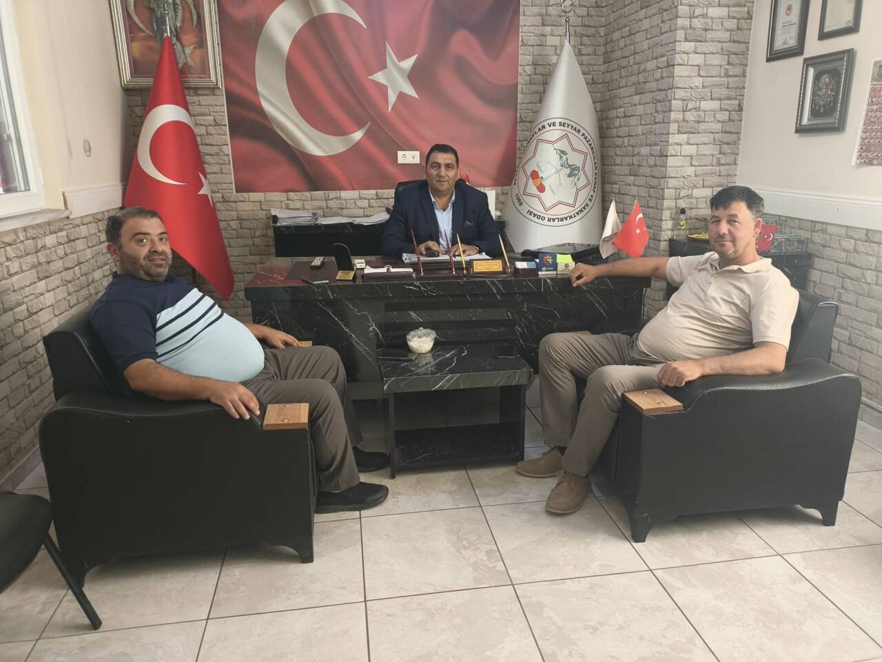 Konya Pazarcılar Odası Başkanı Murat Petek, Aksaray Pazarcılar Odası Başkanı