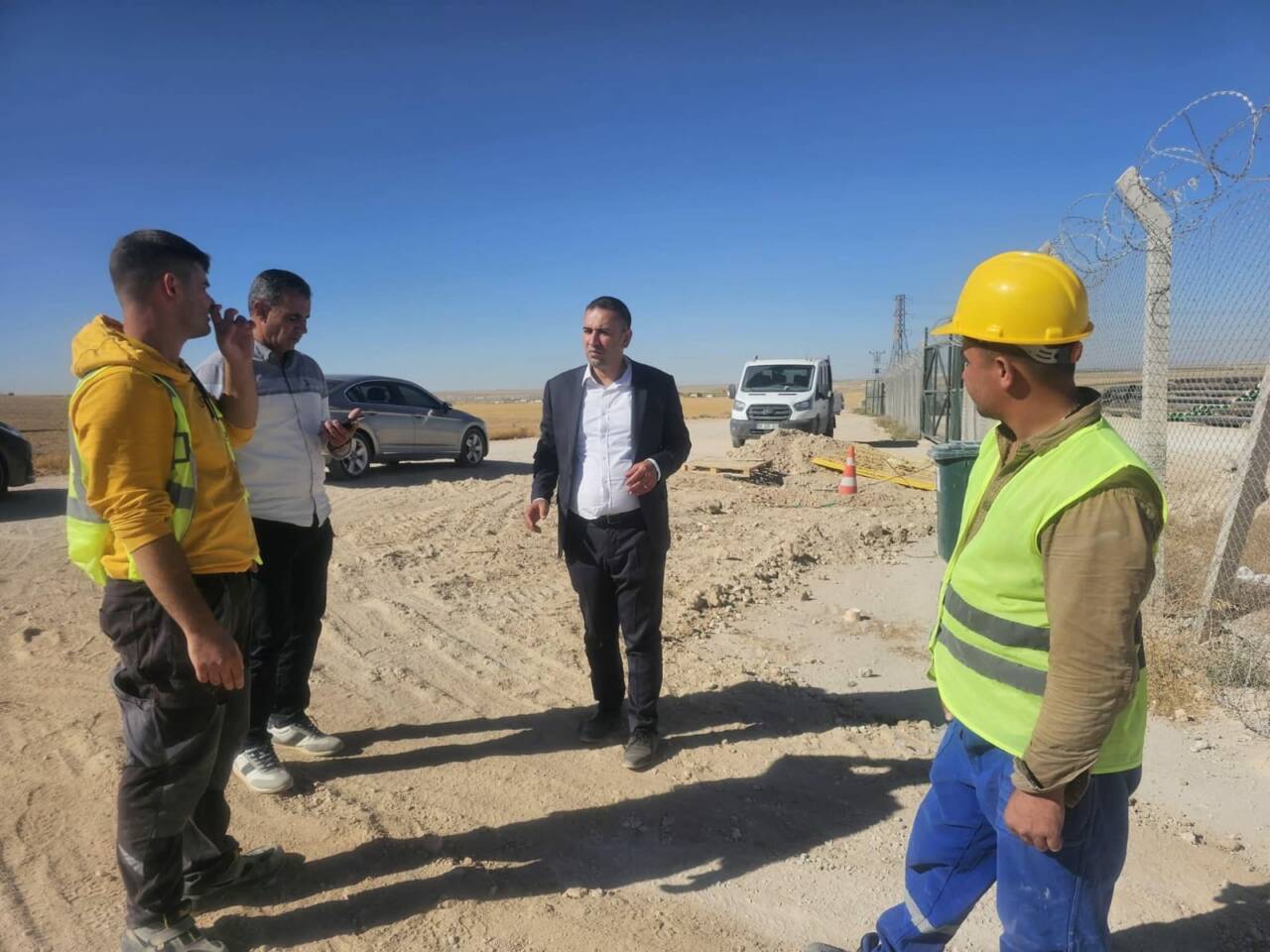 Sultanhanı Kaymakamı Bilal Göksun, BOTAŞ Tuz Gölü Doğalgaz Depolama Tesisi’ne