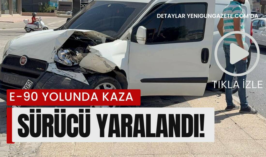 Aksaray’da E-90 karayolunda Ankara istikametine seyir halindeyken meydana gelen trafik