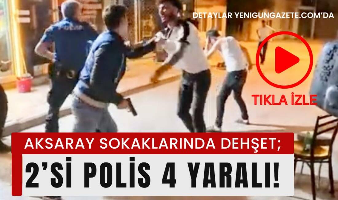 Muhsin Çelebi Mahallesi’nde baba ve oğul polis memurlarına tekme, yumruk