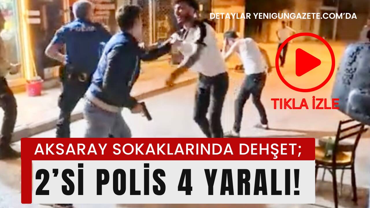 Muhsin Çelebi Mahallesi’nde baba ve oğul polis memurlarına tekme, yumruk