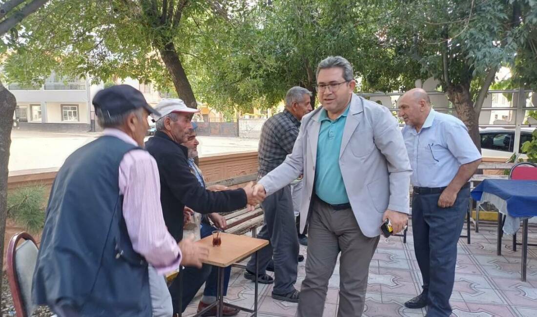 Aksaray İl Genel Meclis Başkanı Latif Ağır, köy ziyaretlerine devam