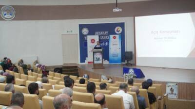 Aksaray’da Mevlid-i Nebi Haftası Açılış Programı, din görevlileri ve vatandaşların