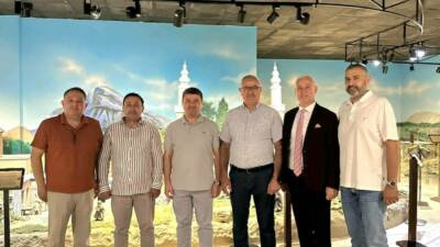 MÜSİAD Aksaray Şube Başkanı Sefa Göktaş, MÜSİAD Niğde Başkanı Hüsamettin