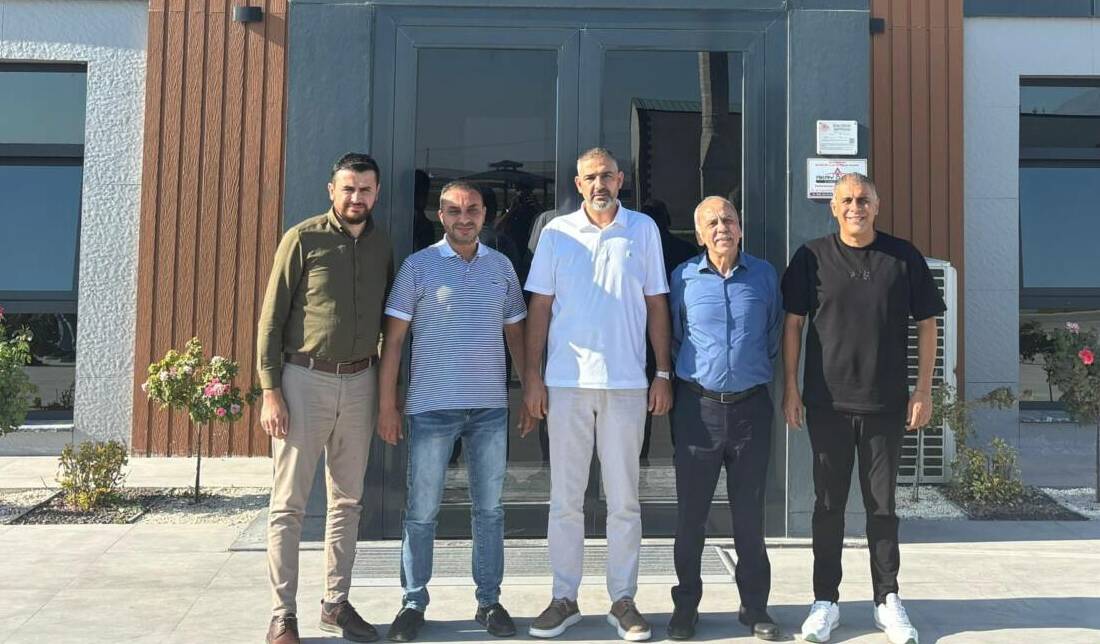 MÜSİAD Karaman Şube Başkanı Musa Akgül, Başkan Yardımcısı Sinan Güney