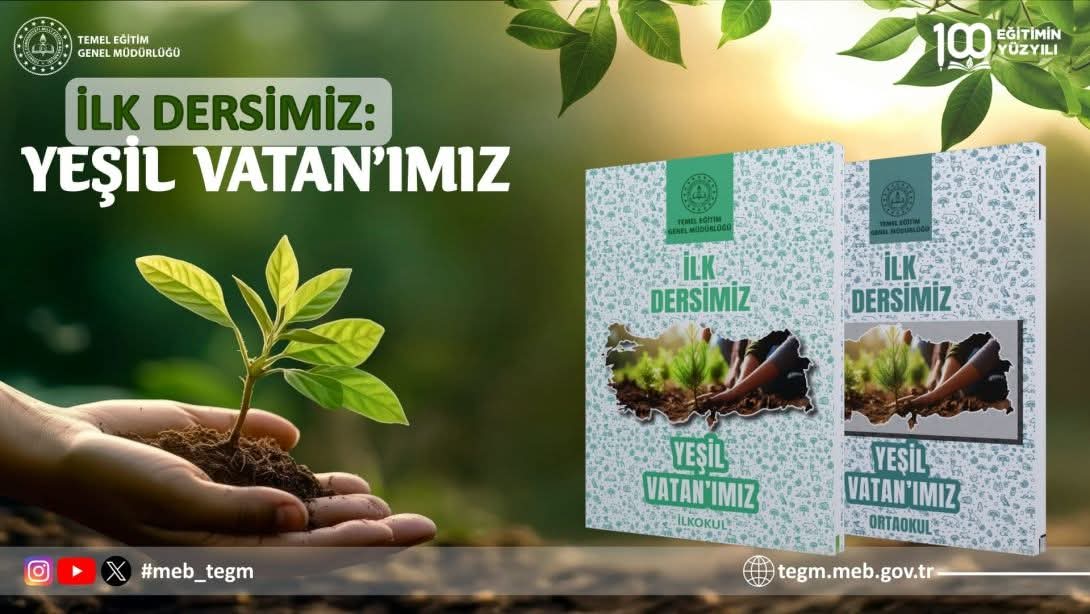 Yeni eğitim öğretim yılında “Yeşil Vatan” temasıyla bir proje hayata