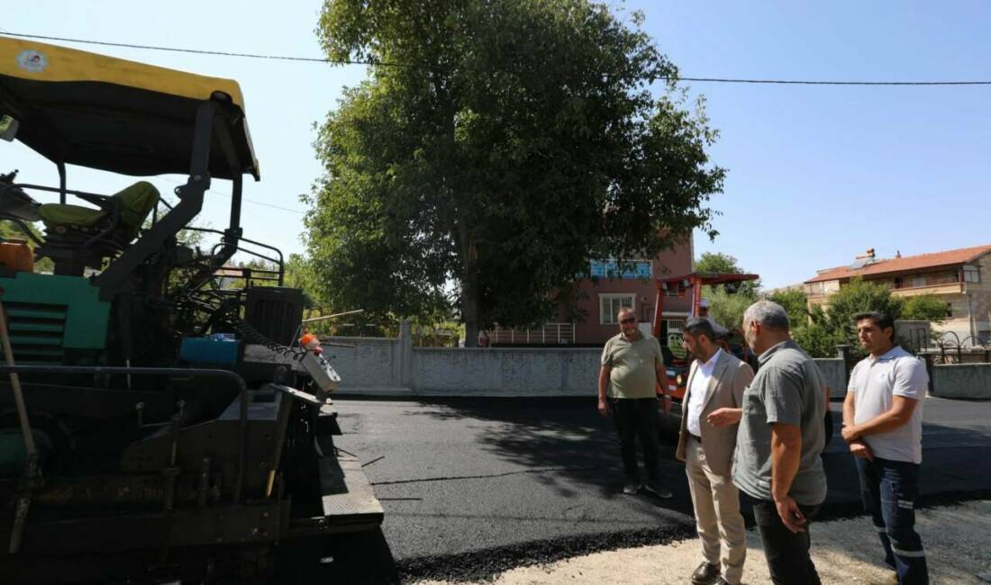 Ortaköy Belediyesi Fen İşleri Müdürlüğü ekipleri, Çankaya Mahallesi Asma Altı