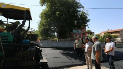 Ortaköy Belediyesi Fen İşleri Müdürlüğü ekipleri, Çankaya Mahallesi Asma Altı