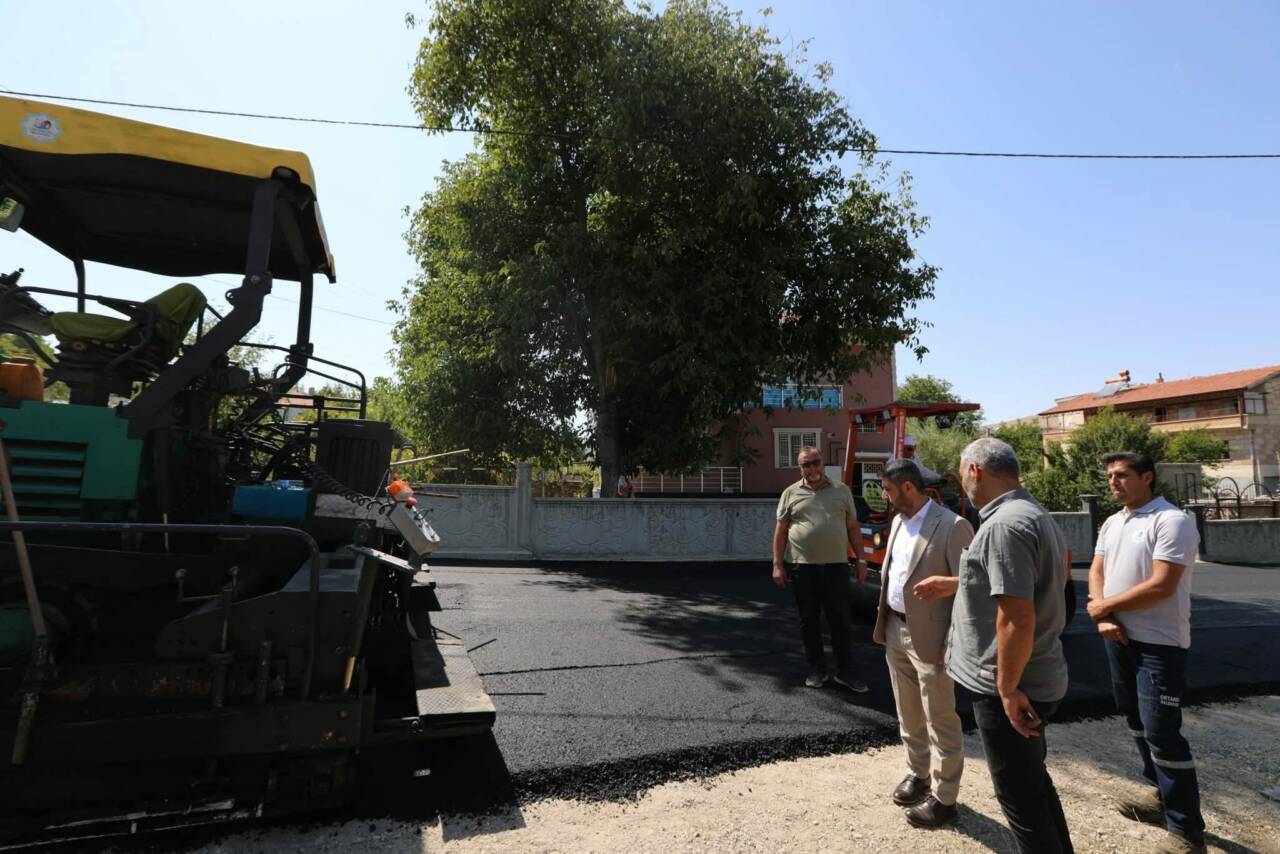 Ortaköy Belediyesi Fen İşleri Müdürlüğü ekipleri, Çankaya Mahallesi Asma Altı