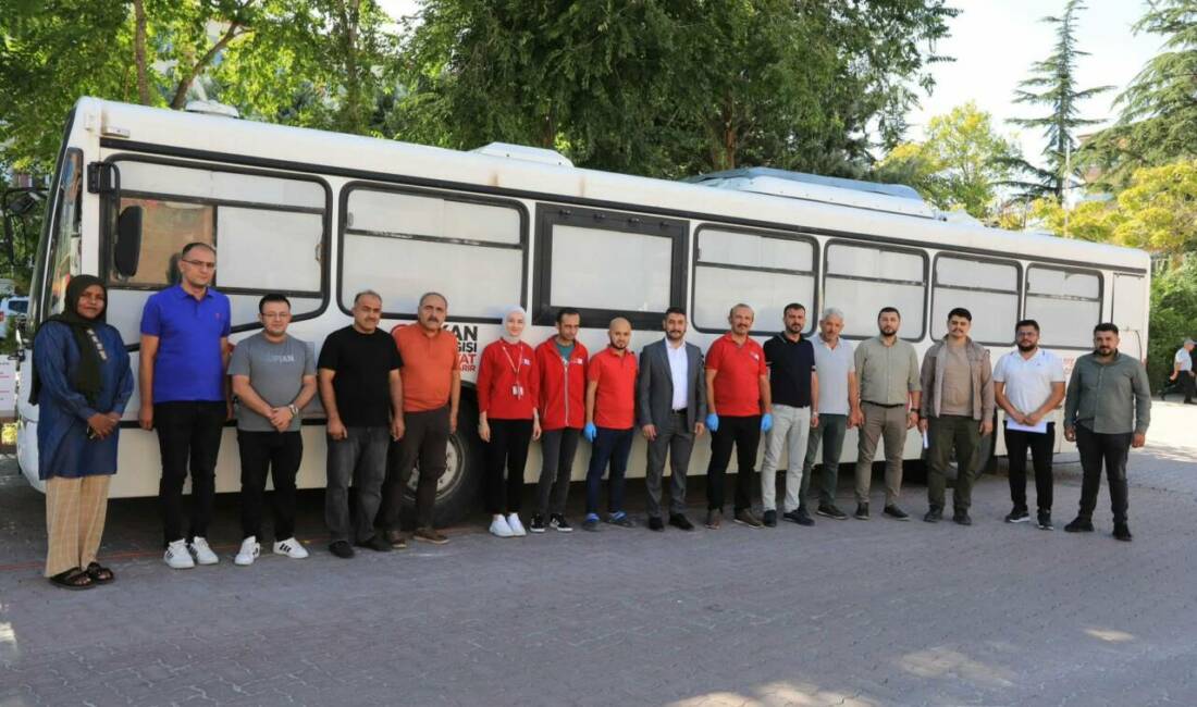 Ortaköy Belediye Başkanı Ahmet Koyuncu öncülüğünde, belediye yönetimi ve personelleri