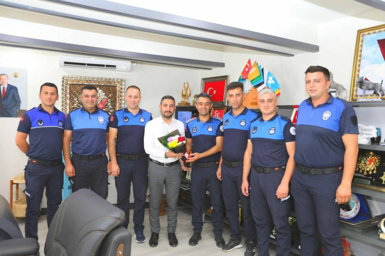 Ortaköy Belediyesi, zabıta biriminin kuruluş yıl dönümü dolayısıyla gününü kutladı.
