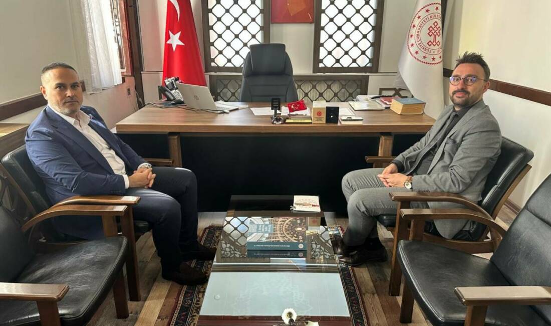 Aksaray PTT Başmüdürü Sezer Karacan, İl Kültür ve Turizm Müdürü