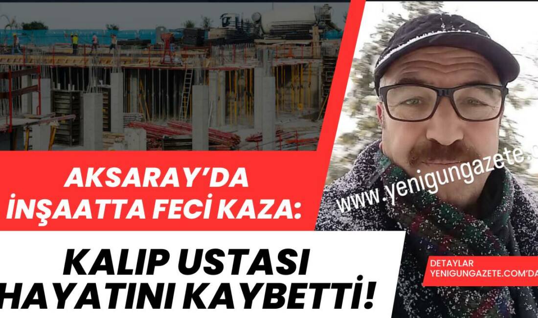 Büyük Bölcek Mahallesi’nde 64 yaşındaki kalıp ustası Mahmut Ünsal, dördüncü