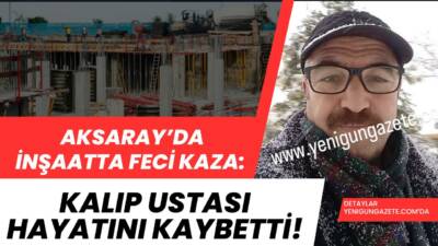 Büyük Bölcek Mahallesi’nde 64 yaşındaki kalıp ustası Mahmut Ünsal, dördüncü