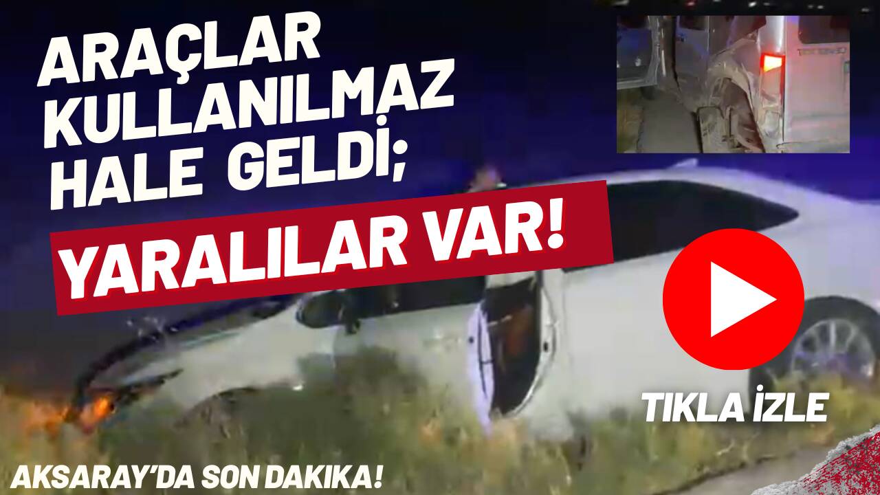 Otomobil ile hafif ticari aracın çarpıştığı kazada 4 kişi yaralandı.