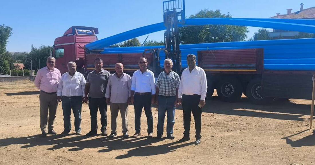 Sarıyahşi Belediyesi, ilçede sağlıklı içme suyu temini için önemli bir