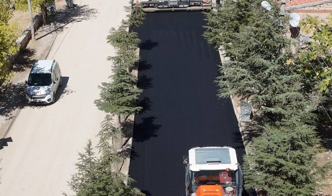Aksaray İl Özel İdaresi, kırsal bölgelerde ulaşım kalitesini yükseltmeye yönelik