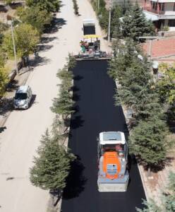 Aksaray İl Özel İdaresi, kırsal bölgelerde ulaşım kalitesini yükseltmeye yönelik